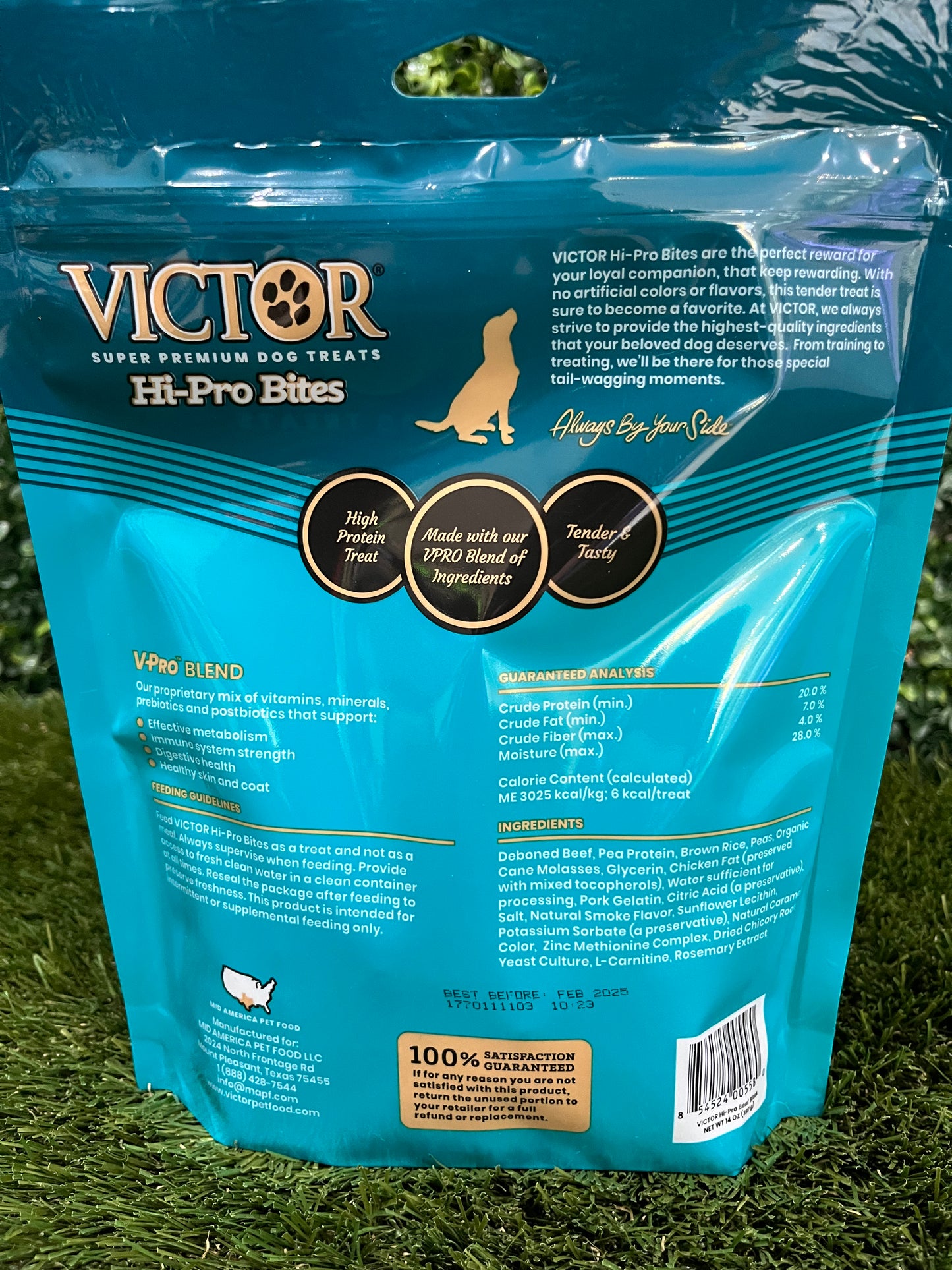 Victor Classic Hi-pro Bites Tender Beef