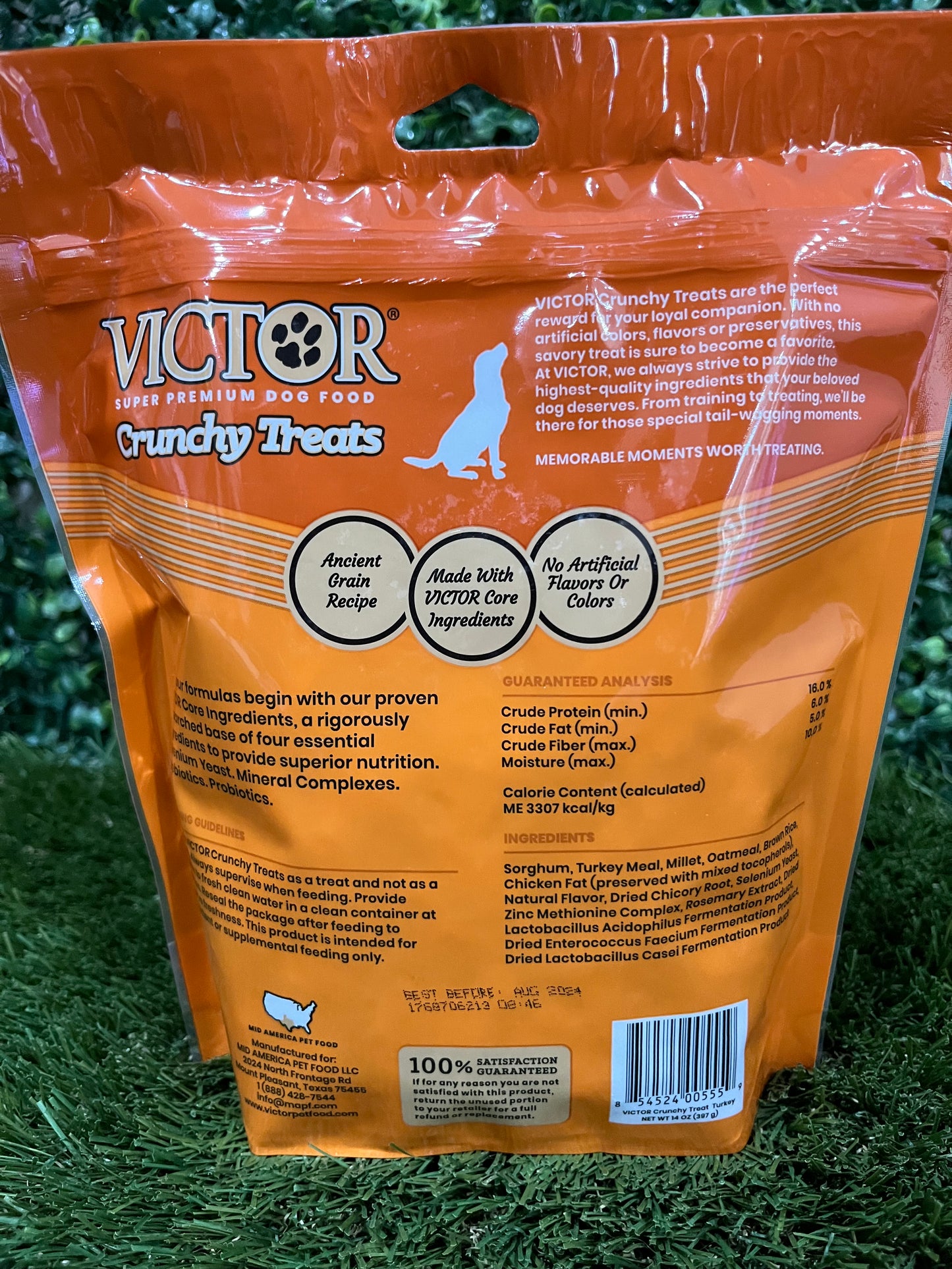 Victor Classic Crunchy Treats with Turkey Meal